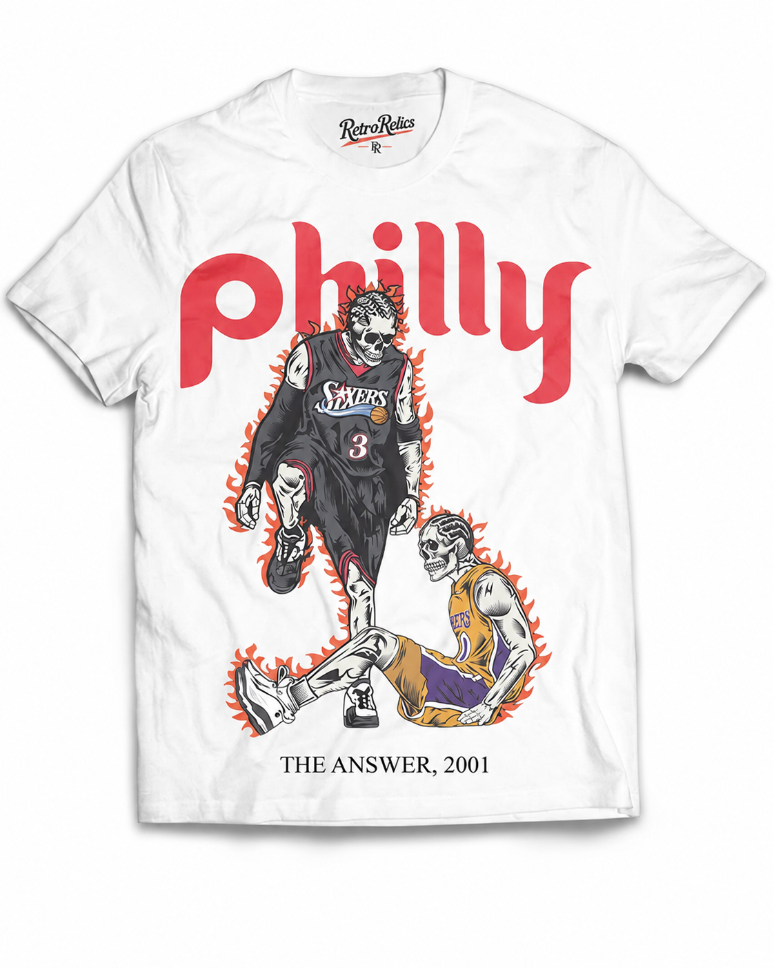 Philly Step Over T-Shirt *Skull Edition*