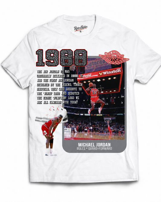 1988 GOAT Card Tribute T-Shirt (OFF WHITE)