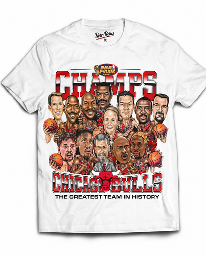 1996 Finals Cartoon Tribute T-Shirt