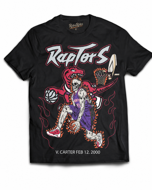 Raptors Tribute Dunk T-Shirt *Skull Edition*